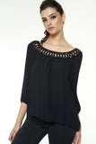 BLUSA DETALHE OMBRO | Ref: CM151012
