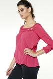 BLUSA DETALHE OMBRO | Ref: CM151012