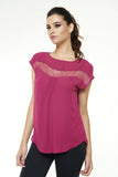 BLUSA RENDA DECOTE | Ref: CM151017