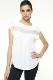 BLUSA RENDA DECOTE | Ref: CM151017